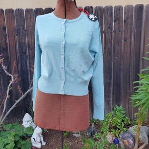Hell Bunny Light Blue Cardigan